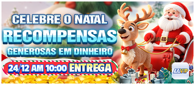 CELEBRE O NATAL RECOMPENSAS GENEROSAS EM DINHEIRO