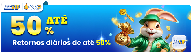 50% ATE Retornos diarios de ate 50%